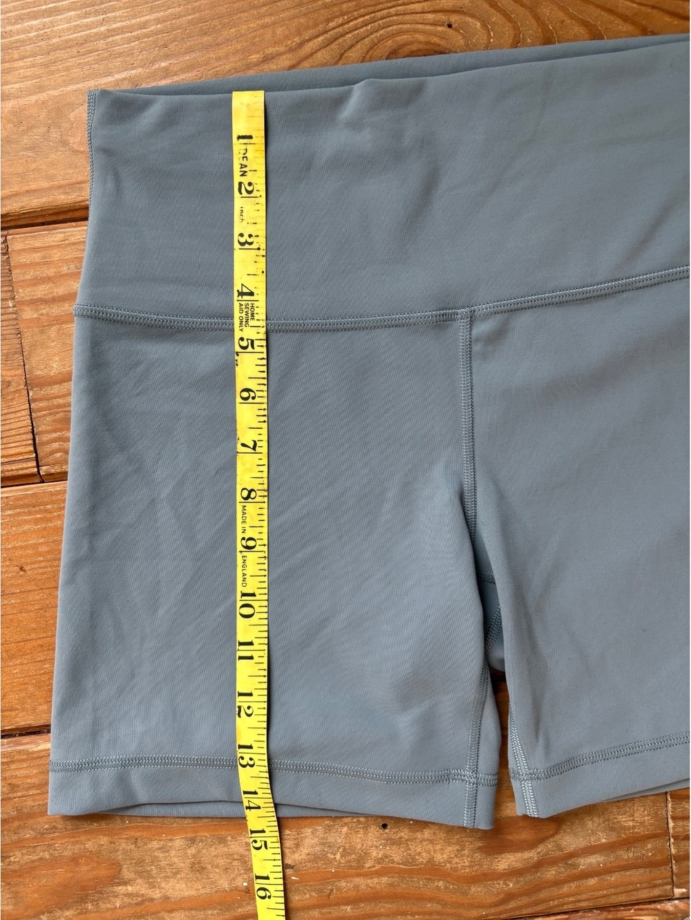 Lululemon Align High Rise 6” Shorts Blue Gray Size 10 - Picture 5 of 6